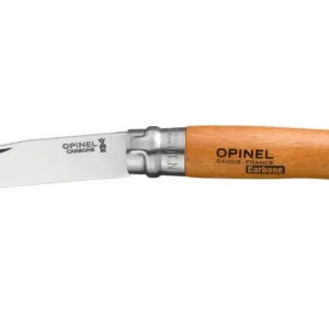 Opinel Carbone No.10 zakmes 23 cm koolstofstaal hout Laatste Kans