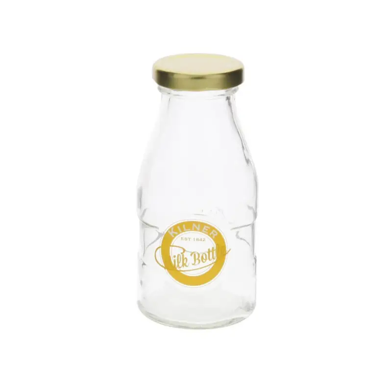 Meest Verkocht Kilner melkfles 189 ml glas transparant
