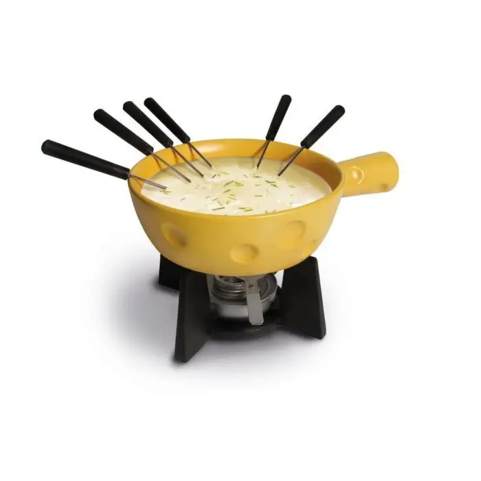 Boska Super Cheesy kaasfondueset 1 liter geel 6-persoons Koop Online