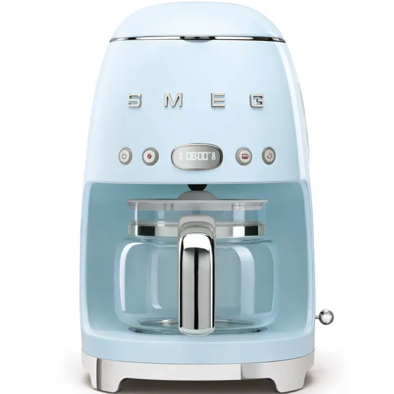 Bestseller SMEG 50's style koffiezetapparaat kunststof pastelblauw