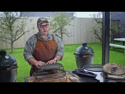 Big Green Egg EGGspander System Perforated Half Grid voor Large Aanbieding
