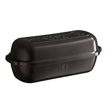 Actieprijs Emile Henry Le Pain broodbakpan 39,5 x 16 cm aardewerk Fusain