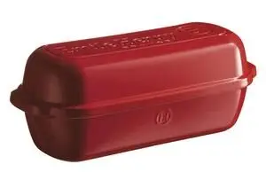 Emile Henry Le Pain de Campagne broodbakpan 39,5 x 16 cm aardewerk Grand Cru Lage Kosten