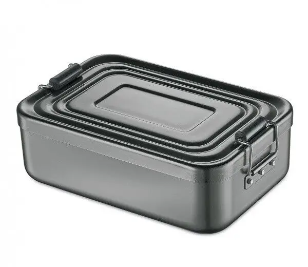 Küchenprofi lunchbox 18 x 12 cm aluminium antraciet Merkproduct