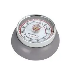 Beperkt Aanbod Zassenhaus Timer Speed kookwekker 7 cm metaal cool grey