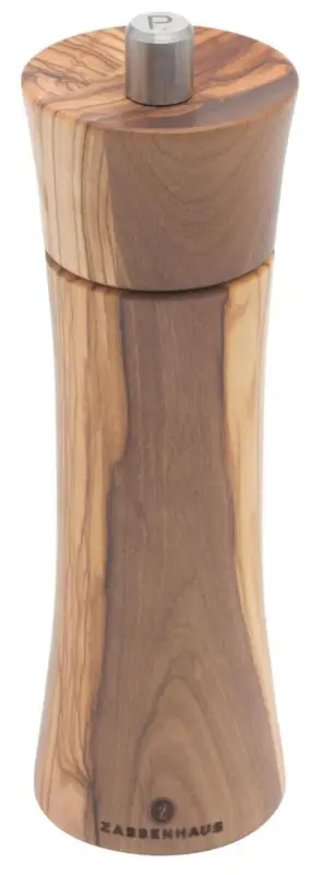 Zassenhaus Frankfurt pepermolen 14 cm olijfhout Betrouwbaar