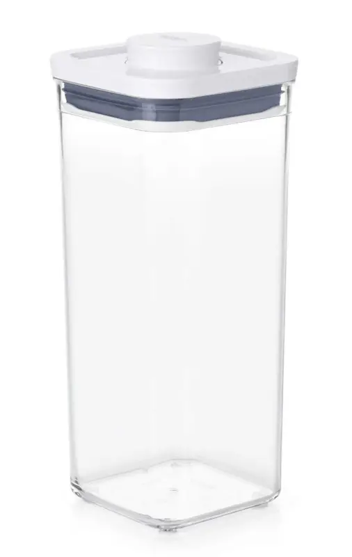 OXO Good Grips POP 2.0 voorraadpot vierkant 1,6 liter kunststof wit Lage Kosten