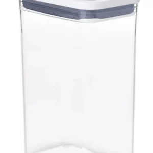 OXO Good Grips POP 2.0 voorraadpot rechthoekig 2,6 liter kunststof wit Weekendaanbieding