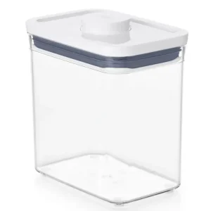 OXO Good Grips POP 2.0 voorraadpot rechthoekig 1,6 liter kunststof wit Aanbieding