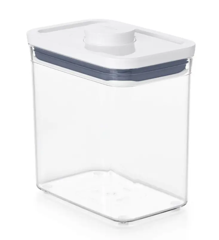 OXO Good Grips POP 2.0 voorraadpot rechthoekig 1,6 liter kunststof wit Aanbieding