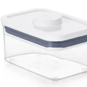 OXO Good Grips POP 2.0 voorraadpot rechthoekig 600 ml kunststof wit Rechtstreeks Van De Fabrikant