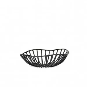 Serax Catu broodmand ø 15 cm h 5 cm ijzer zwart Fabrieksprijs
