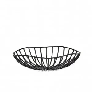 Serax Catu broodmand ø 20 cm h 6 cm ijzer zwart Premium