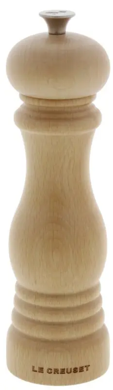 Beperkte Voorraad Le Creuset pepermolen 21 cm beukenhout bruin
