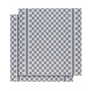 Direct Beschikbaar De Witte Lietaer Groom-a theedoek 70 x 65 cm katoen blue