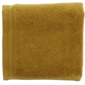 Aanbieding De Witte Lietaer Excellence handdoek 60 x 40 cm katoen ochre