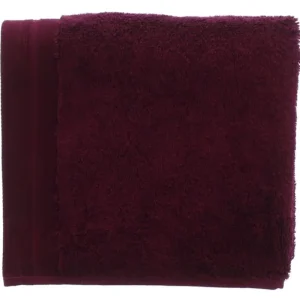 Nieuw De Witte Lietaer Excellence handdoek 60 x 40 cm katoen aubergine