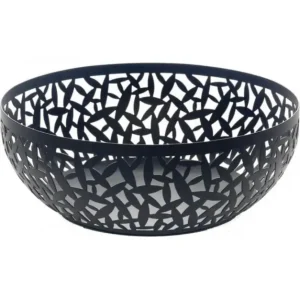 Alessi Cactus! fruitschaal rond ø 29 cm rvs zwart Meest Verkocht