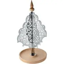 Alessi MW51 Dressed kerstboom 48 cm rvs-beukenhout Betaalbaar