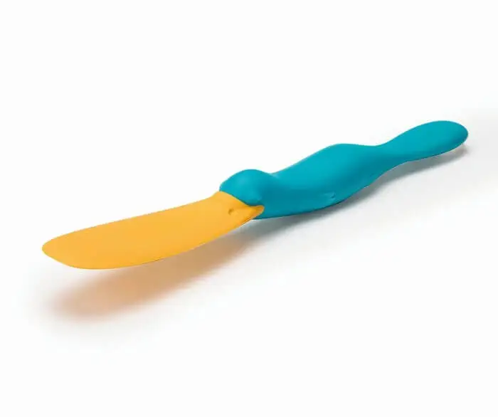Ototo Splatypus spatel 21 cm kunststof blauw Korting