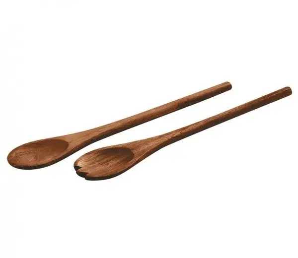 Nu Kopen Zassenhaus slacouvert 35,5 cm hout bruin 2-delig