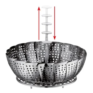 Küchenprofi stoommand ø 20 cm rvs Beste Prijs
