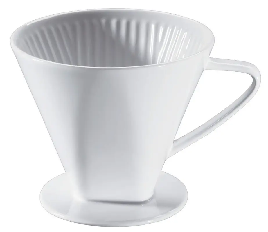 Cilio koffiefilter maat 6 keramiek wit Weekendaanbieding