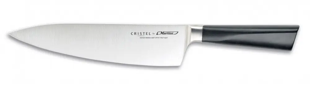 Cristel Marttiini koksmes 21 cm messenstaal zwart Seizoensaanbieding