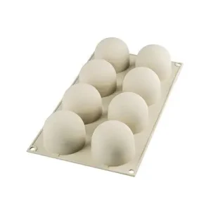 Silikomart 3Design Dolce Tartufo bakvorm ø 6,2 cm silicone grijs Beperkte Voorraad