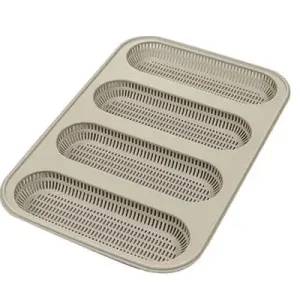 Direct Verzonden Silikomart Mini Baguette broodbakvorm 15 cm silicone grijs