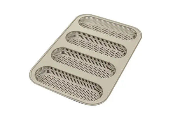 Direct Verzonden Silikomart Mini Baguette broodbakvorm 15 cm silicone grijs