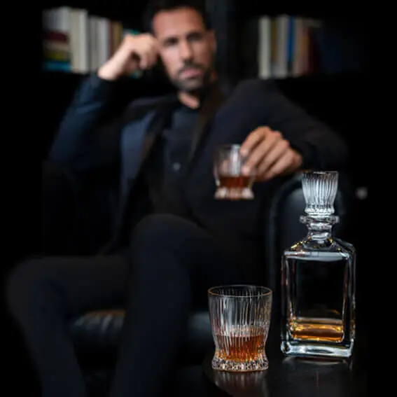 Superprijs Riedel Fire whiskyset kristalglas 3-delig