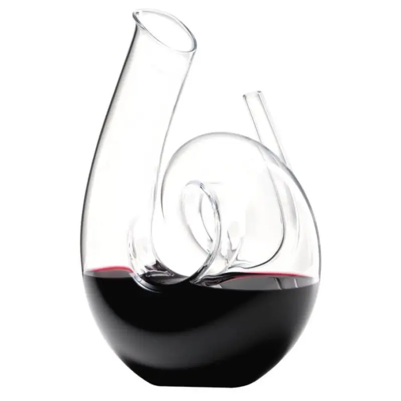 Riedel Curly Clear decanteerkaraf 1,4 liter kristalglas Bestel Nu