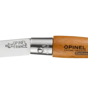 Goedkoop Opinel Carbone No. 03 zakmes 4 cm koolstofstaal hout