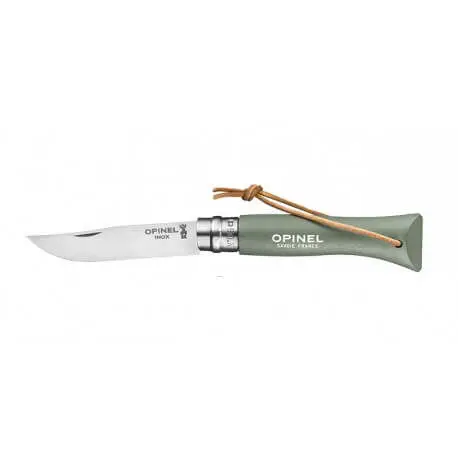 Voordeelprijs Opinel zakmes No. 06 7 cm rvs groen