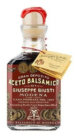 Koop Online Giuseppe Giusti Riccardo Giusti balsamico-azijn 12 jaar vierkant in doos 250 ml