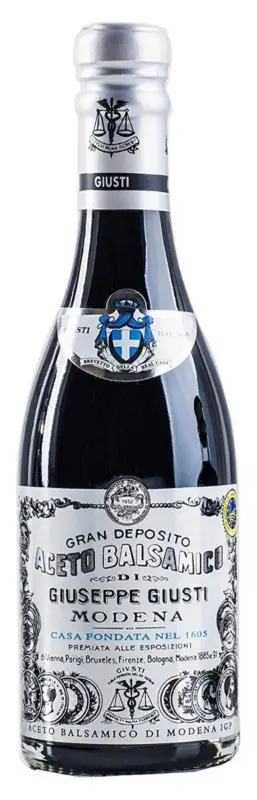 Beperkte Voorraad Giuseppe Giusti Il Profumato balsamico-azijn 6 jaar 250 ml in champagnefles