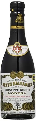 Populair Giuseppe Giusti Il Classico balsamico-azijn 8 jaar 250 ml in champagnefles