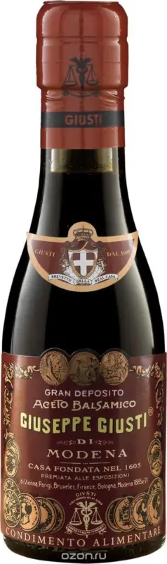 Giuseppe Giusti Riccardo Giusti balsamico-azijn 12 jaar 100 ml in champagnefles Fabrieksprijs