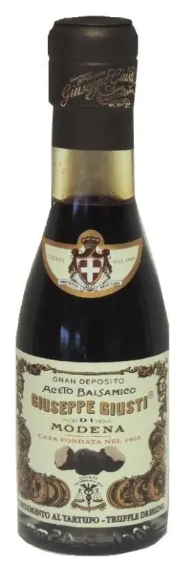 Giuseppe Giusti balsamico-azijn met truffel 12 jaar 100 ml in champagnefles Dagaanbieding
