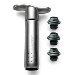 Le Creuset Screwpull WA-137 wijnpompset kunststof satin chrome Op = Op