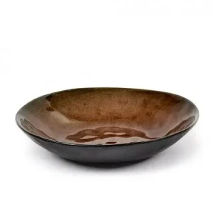 Serax Pure diep bord ø 23,5 cm keramiek bruin Nu Kopen