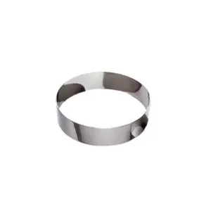Flitsaanbieding Gobel open custardring ø 30 cm h 3,5 cm rvs
