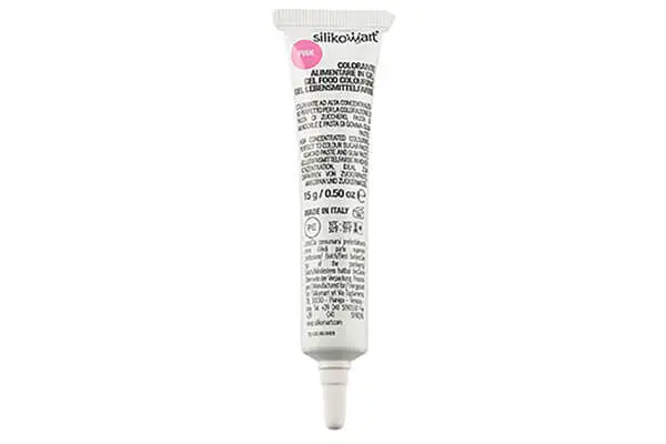 Silikomart Wonder Cakes kleurstofgel tube 15 gram roze Nieuw