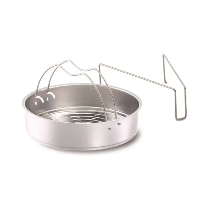 Fissler Vitavit / Vitaquick geperforeerde inzet met driepoot 18 cm roestvrij staal Seizoensaanbieding