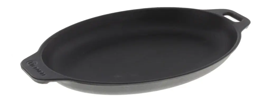 Victoria serveer- / bakplaat ovaal 29 x 19 cm gietijzer Speciale Aanbieding