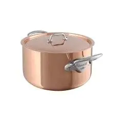 Seizoensaanbieding Mauviel M'150S kookpan ø 12 cm koper rvs handgreep