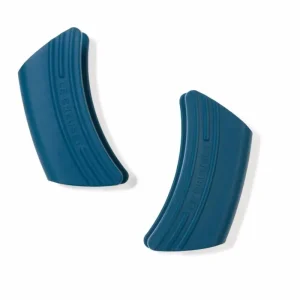 Le Creuset handvatten 12 x 6,5 cm silicone Deep Teal 2 stuks Exclusieve Aanbieding