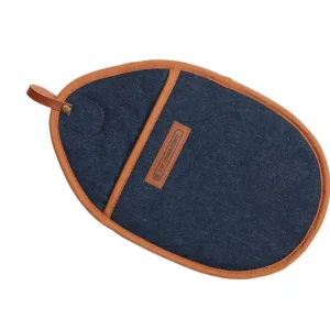 Korting Le Creuset pannenlap 31 x 21 cm textiel Denim