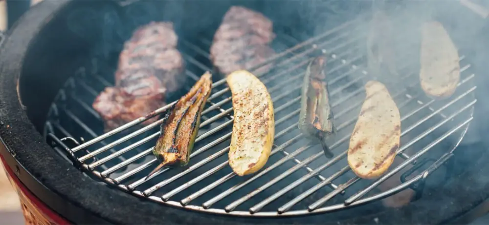Kamado Joe halve maan rooster voor Big Joe rvs Beperkt Aanbod